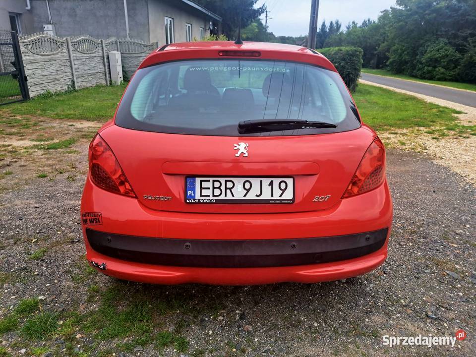 Peugeot 207 Peugeot 207 14 LPG 73 2008 r benzyna+LPG 207 łódzkie Helenów