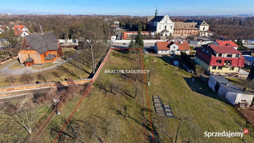 Działka Kraków 1754m2 1754m2 małopolskie