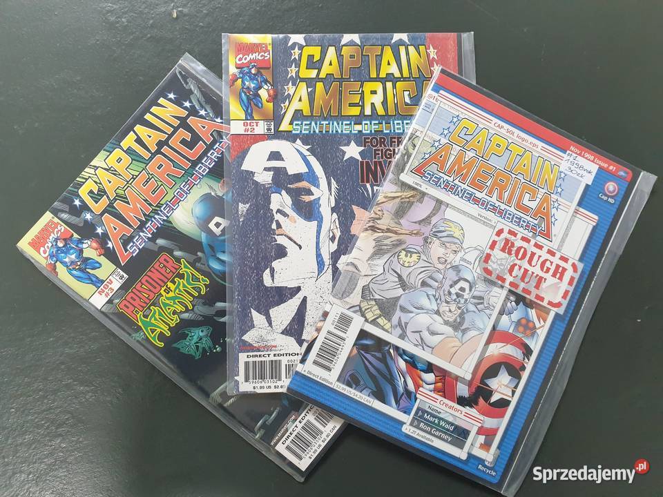 Captain America Sentitel Of Liberty 3 komiksy pomorskie Gdynia