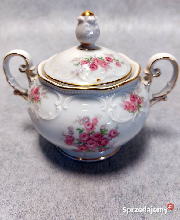 Tirschenreuth Cukiernica Róże Porcelana i szkło Dobrzany