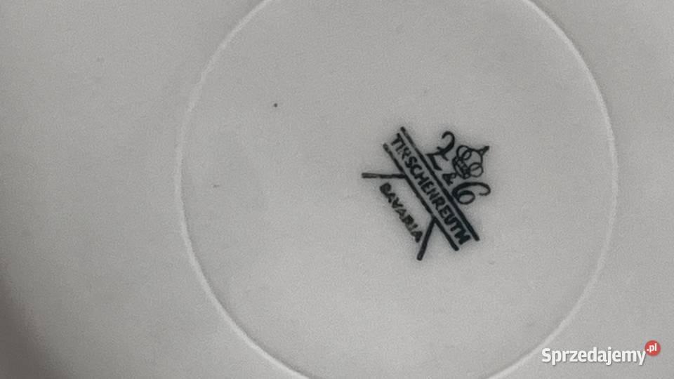 Zestaw obiadowy w róże 6 osób Tirschenreuth Porcelana i szkło Nowy Sącz