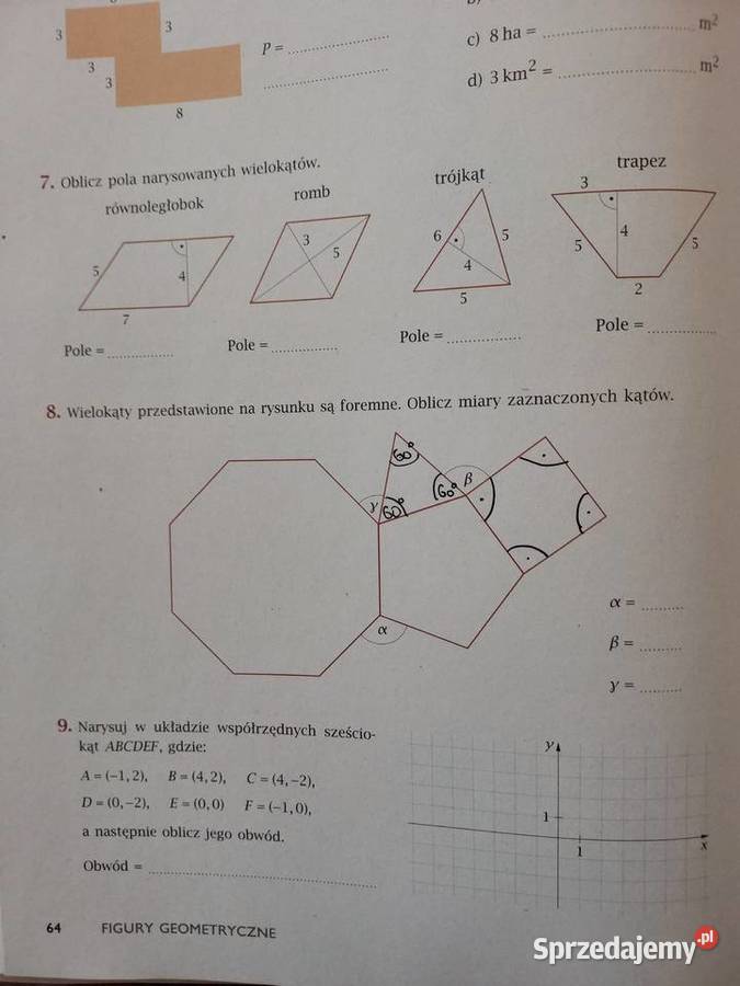 Matematyka z plusem 7 Ćwiczenia podstawowe Jacek
