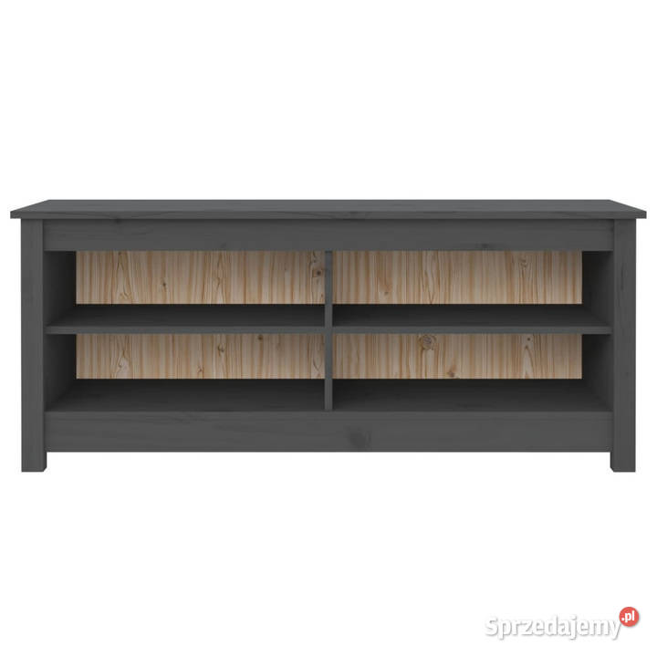 Szafka na buty szara 110x38x455 lite drewno Na buty Warszawa