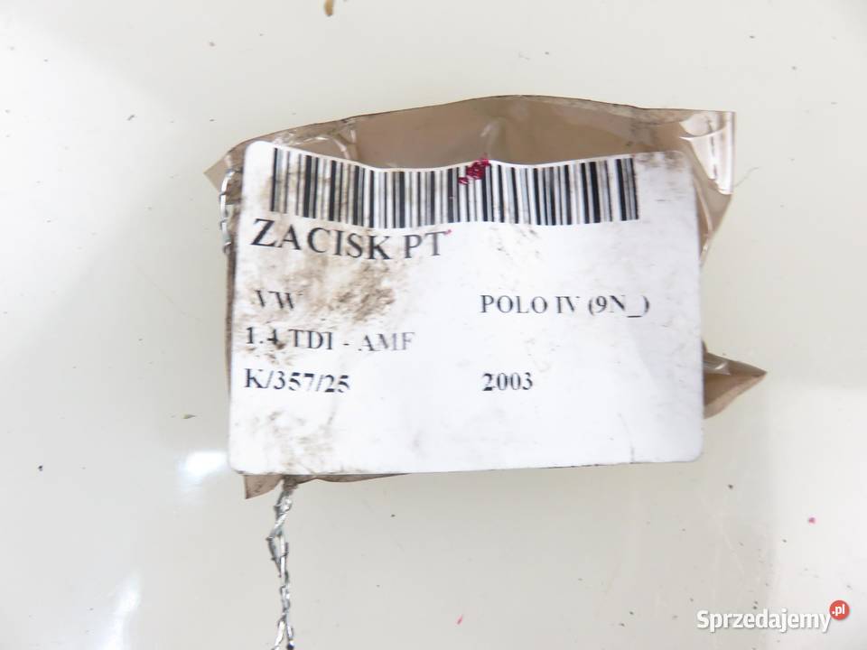 ZACISK PRAWY TYŁ VW POLO IV 9N 14 TDI