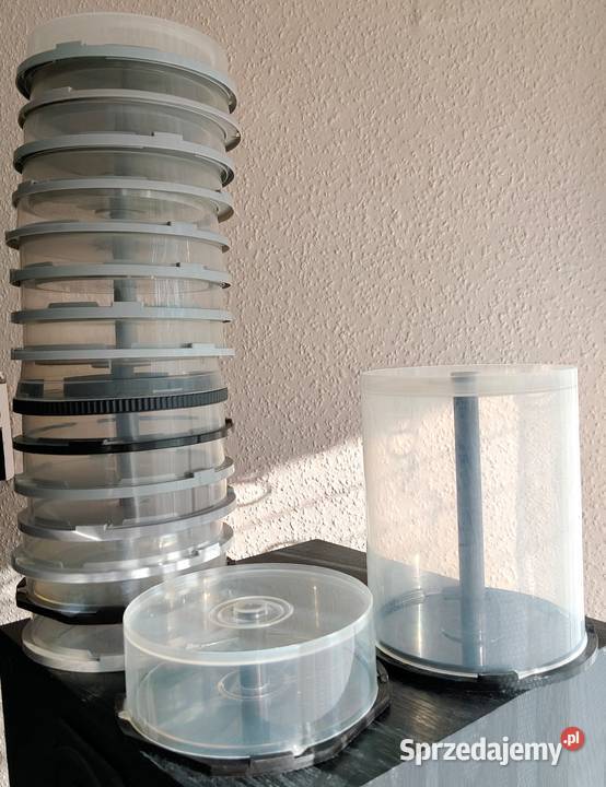 Puste pudełka do przechowywania płyt CD Kamienna Góra