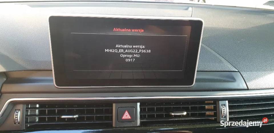 POLSKIE Menu USA AUDI Konwersja A3 A4 B9 A5 S6 Szczecinek