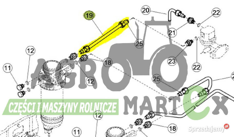 0011326070 00 1132 607 0 11326070 RURA CLAAS Wichrów