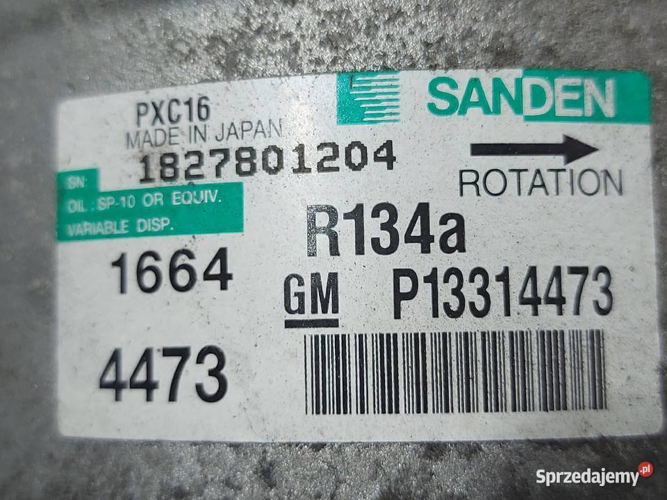 INSIGNIA ASTRA 20 CDTI A20DTH 158 13r sprężarka Kielce