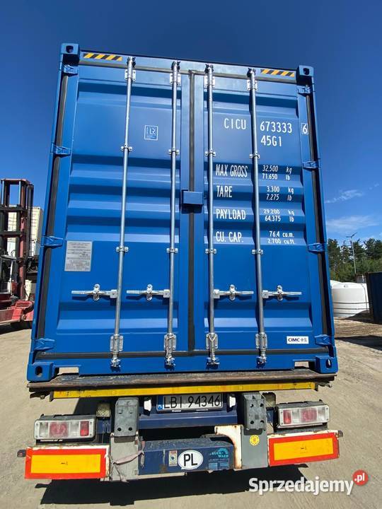 Kontener morski magazynowy 12m 40HC Promocja Gdańsk sprzedam