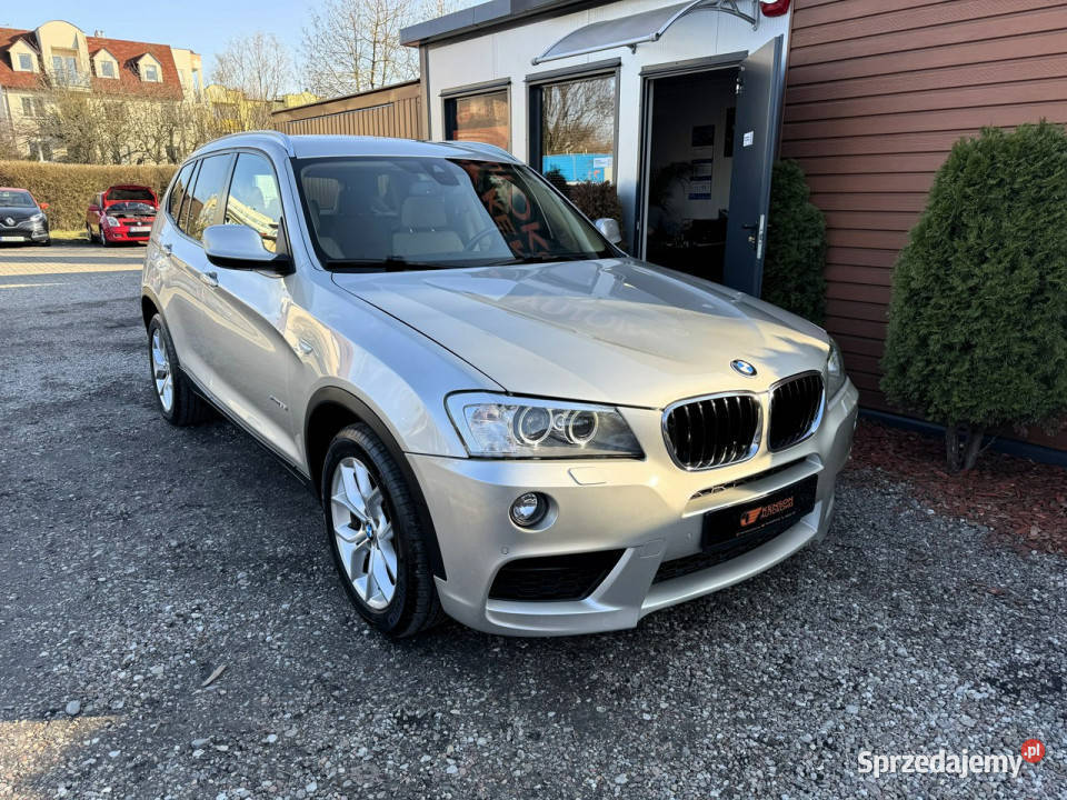 BMW X3 LED Klima Navi Temp Asystent Pasa 4x aluminiowe felgi Bydgoszcz sprzedam
