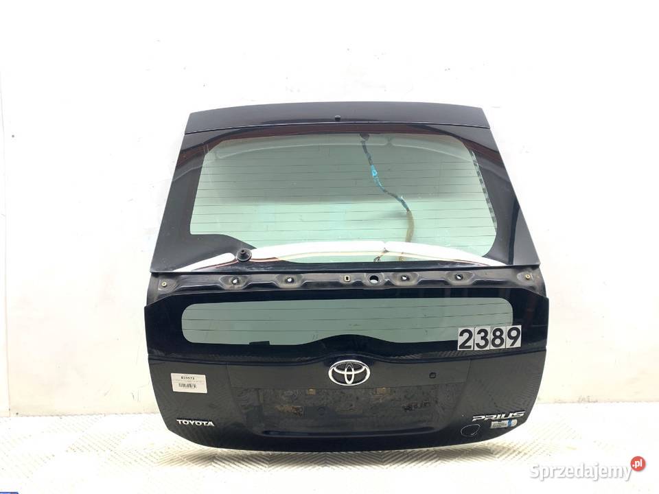 KLAPA TYŁ TOYOTA PRIUS II Hatchback 0309 Black