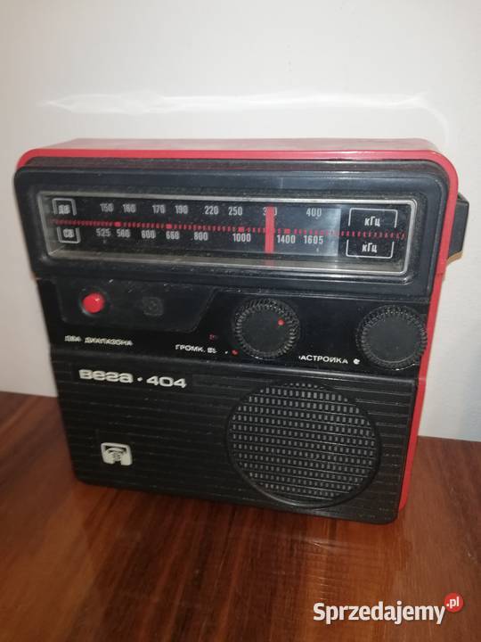Stare radio tranzystorowe Wega 404