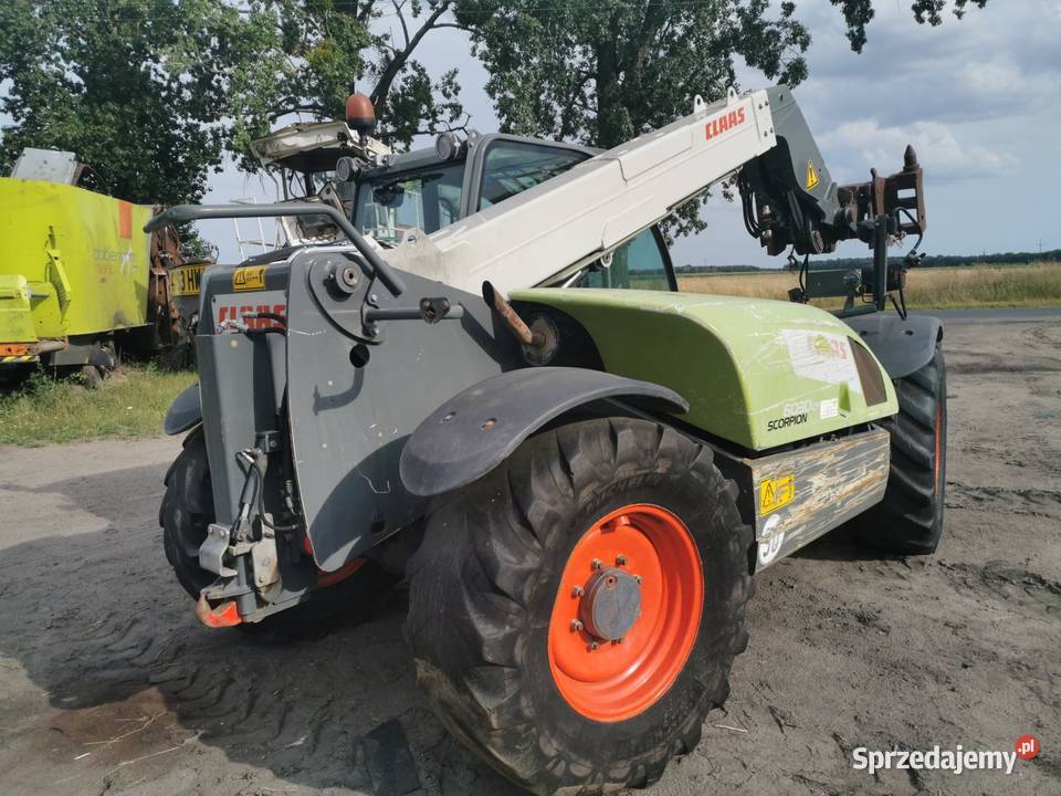 Claas Scorpion 6030 CP 2015r Części wielkopolskie