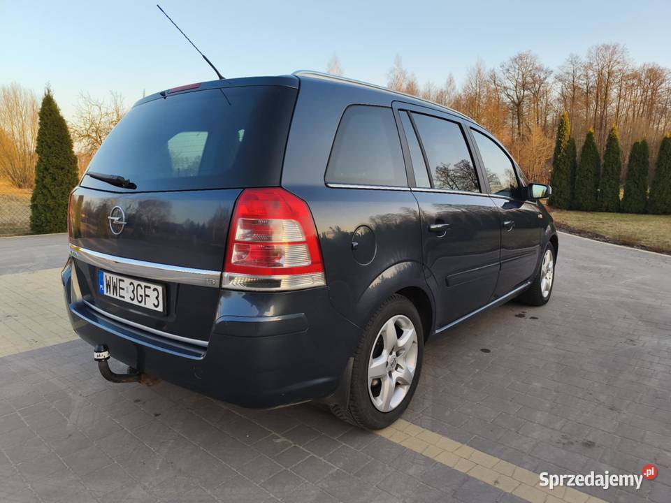 OPEL ZAFIRA 7OSOBOWY 18 BENZYNA INSTALACJA LPG nieuszkodzony Sadowne