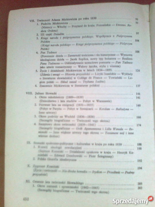 Literatura polska kl LO lata 70 PRL cz1 i cz2 Warszawa