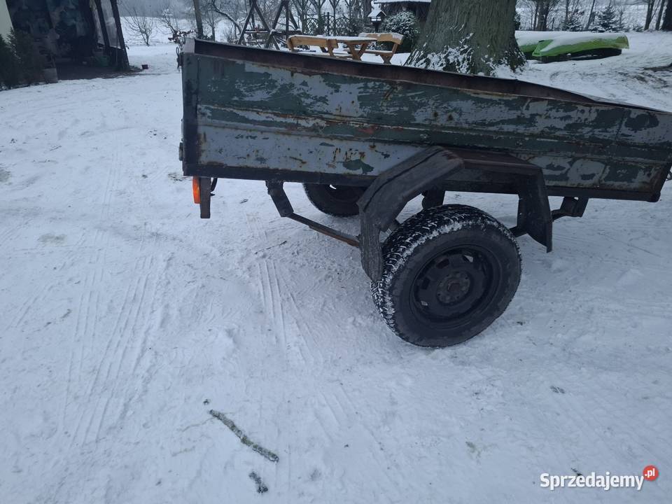przyczepka samochodowa zarejestrowana pomorskie Szałamaje
