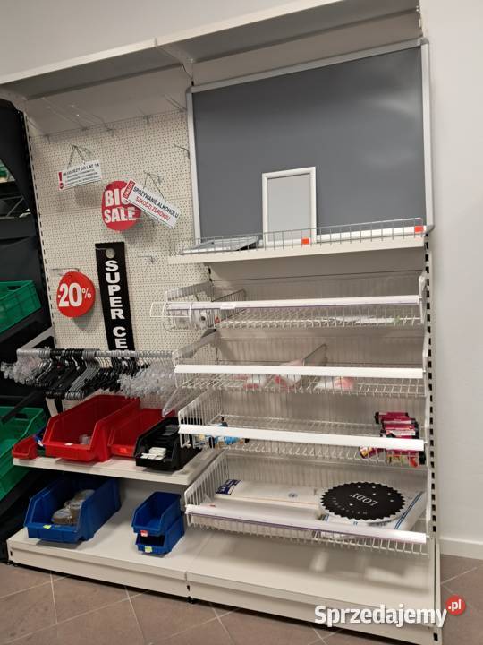 Regał sklepowy przyścienny Tarnów
