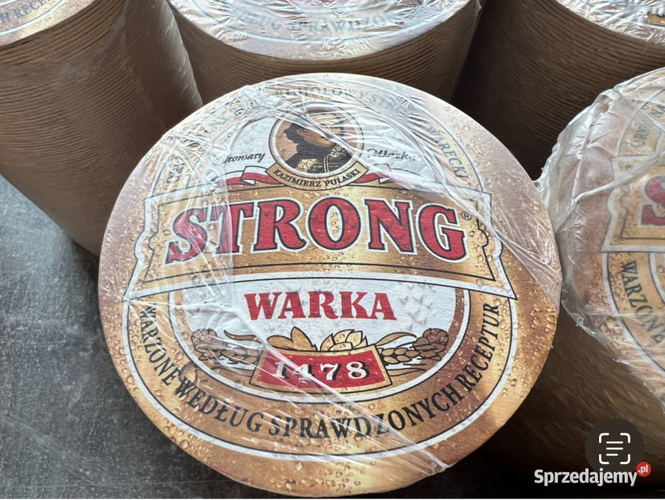 Podkładka pod piwo napój kubek piwna WARKA ok Birofilistyka sprzedam