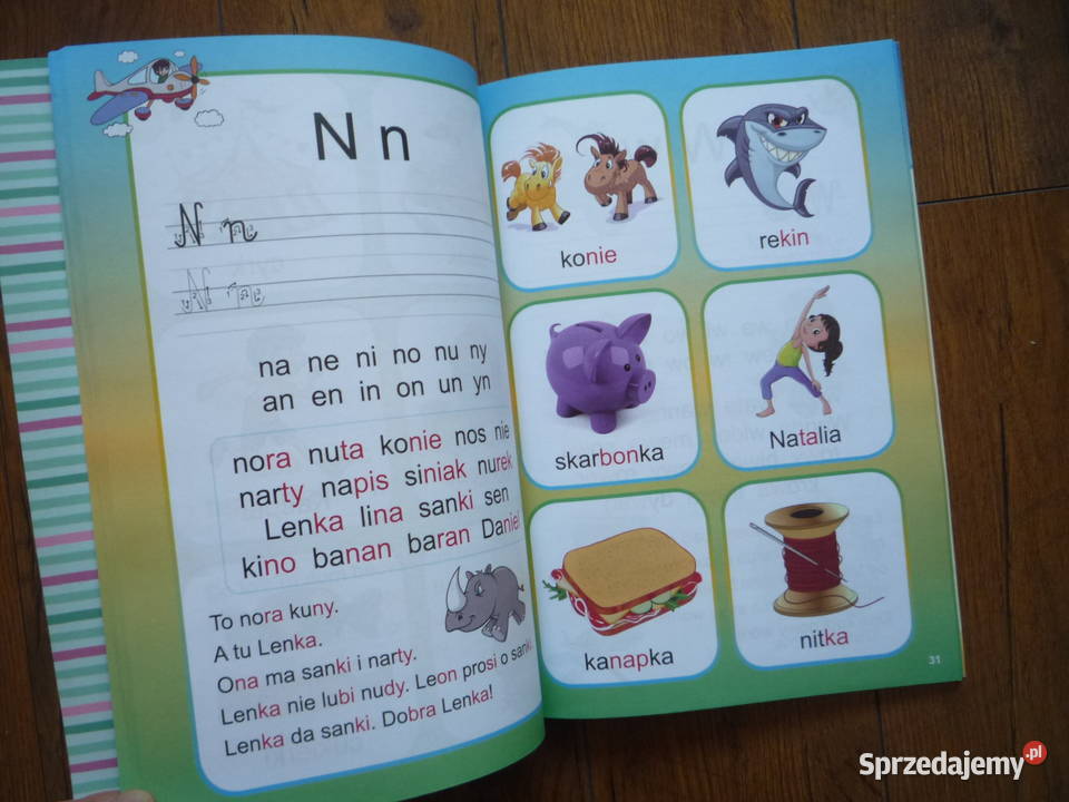 Mój pierwszy elementarz Czytamy metodą sylabową Podręczniki Szczecin
