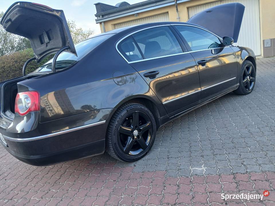 Vw Passat lift 20092010 18benz salm zamiana welurowa tapicerka