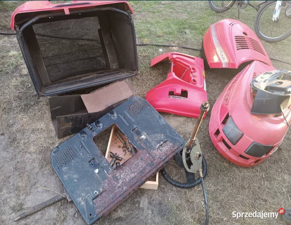 Kosz tylni Traktorek kosiarka ściana kosza tunel Traktorki