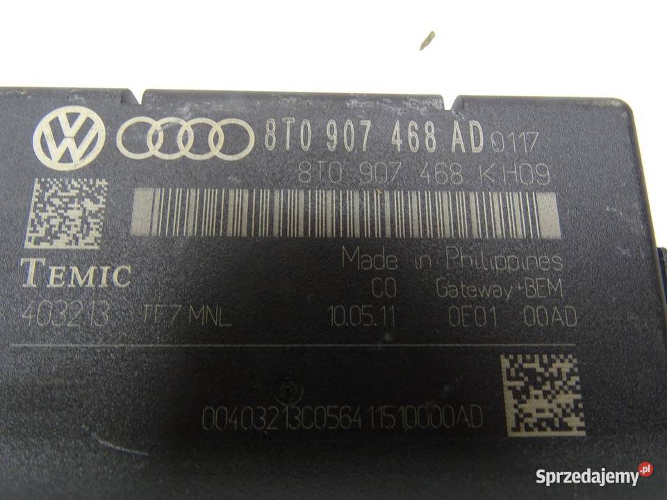 MODUŁ STEROWNIK GATEAWAY 8T0907468AD AUDI A4 B8 osobowe