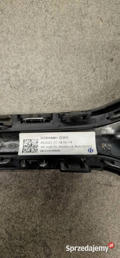 ATRAPA GRILL KIA RIO IV 86350HAA0 Hatchback Kończyce Małe