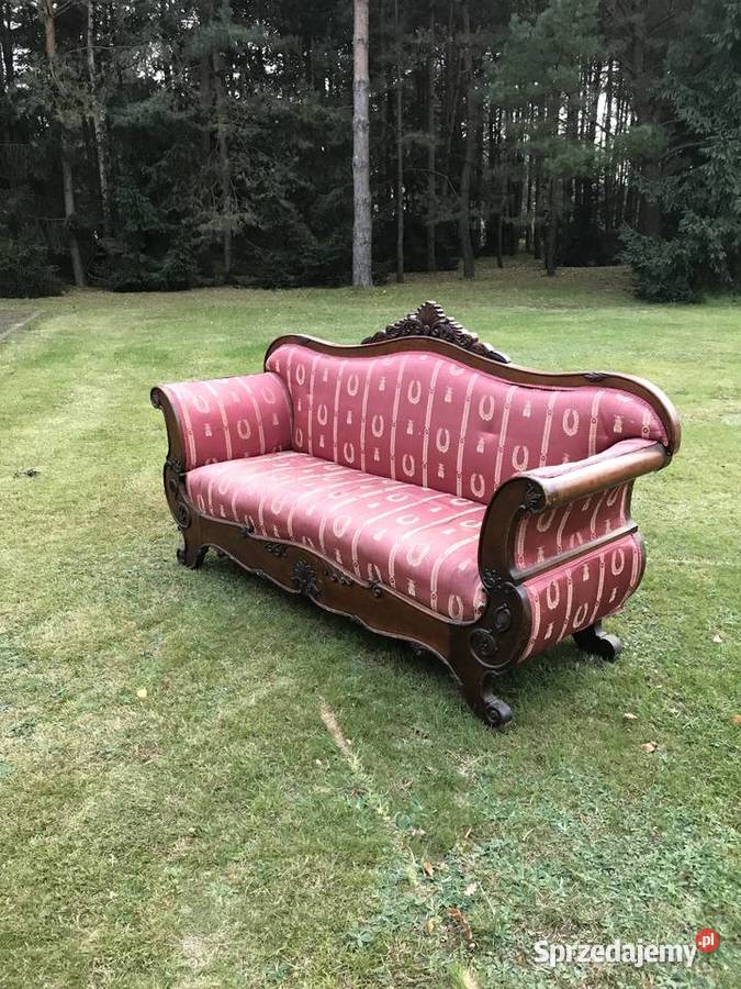 Kanapa Biedermeier XIX wiek Brzeźce