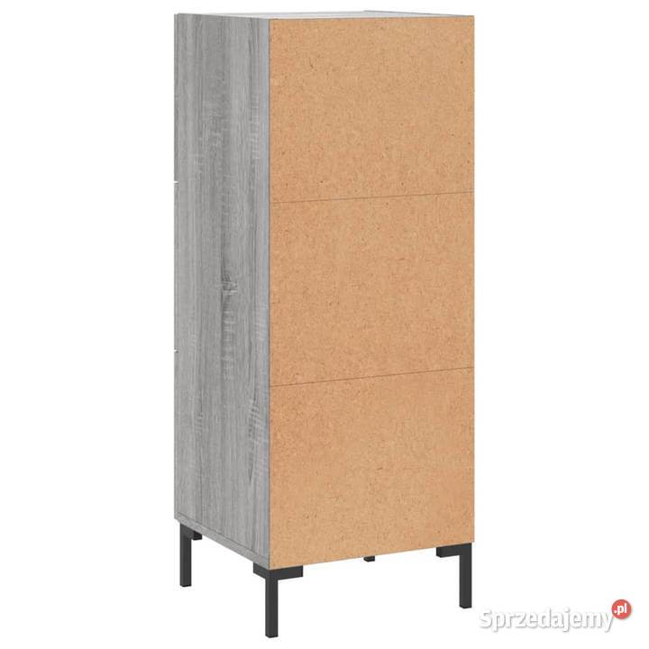Szafka szary dąb sonoma 345x34x90 materiał Warszawa