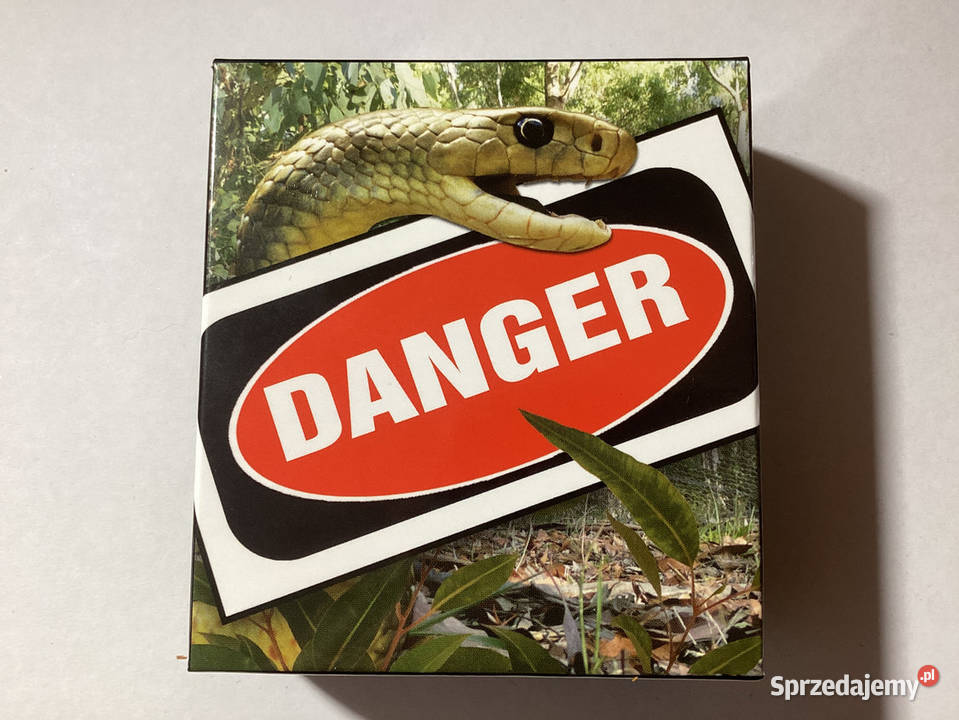 2010 1 oz Proof Silver Australia Eastern Brown Numizmatyka mazowieckie Warszawa