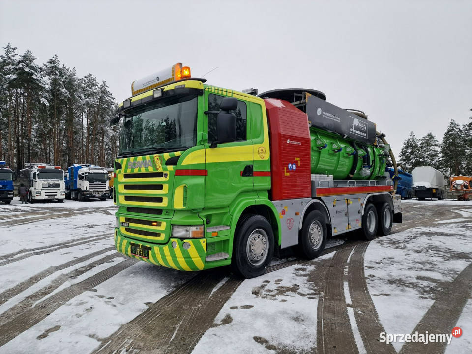 Scania FFG ELEPHANT WUKO KOMBI DO CZYSZCZENIA automatyczna Samochody ciężarowe Daleszyce