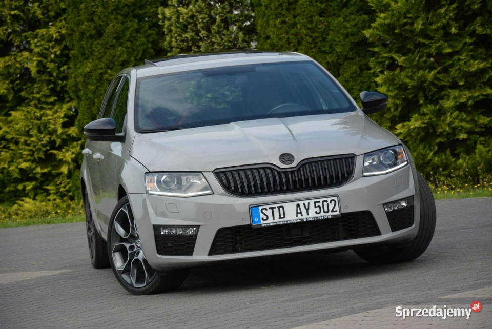 koda Octavia VRS Panorama Radar ACC Duża Navi elektryczne lusterka