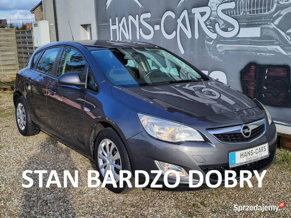 Opel Astra klimaparktronikz Niemiec J 20092019 szary pomorskie Dąbrowa sprzedam