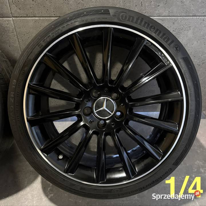 19 AMG Mercedes w205 OEM 75J ET44 85J ET52 felgi