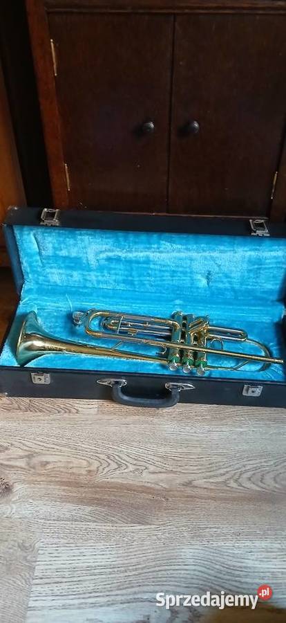 Stara mosiężna trąbka Kraków sprzedam