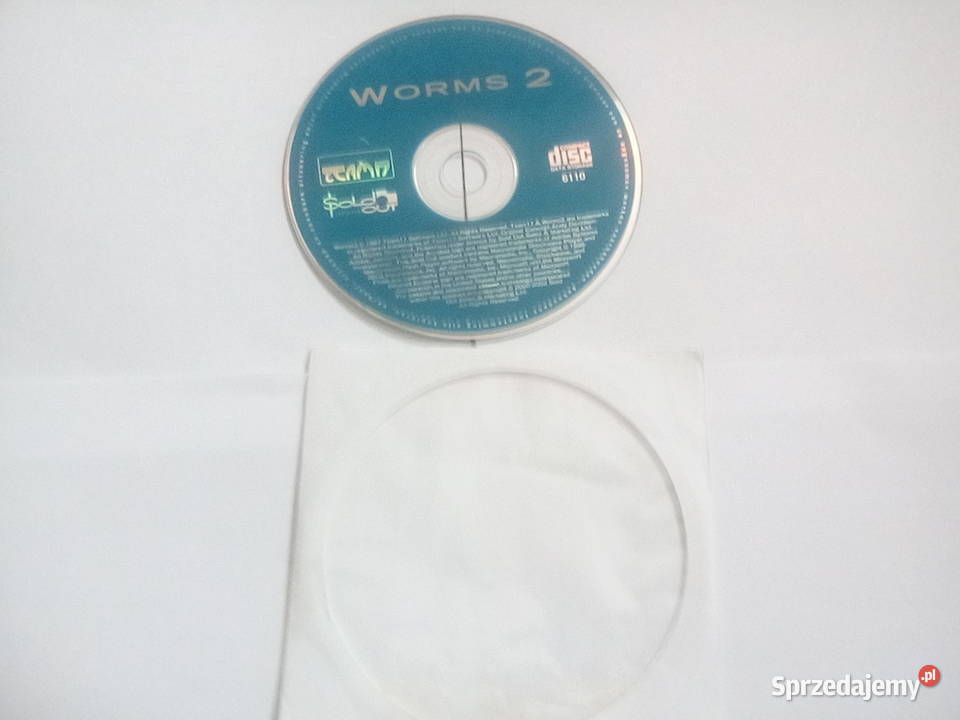 Sprzedam gre WORMS 2 1997r. śląskie Wodzisław Śląski