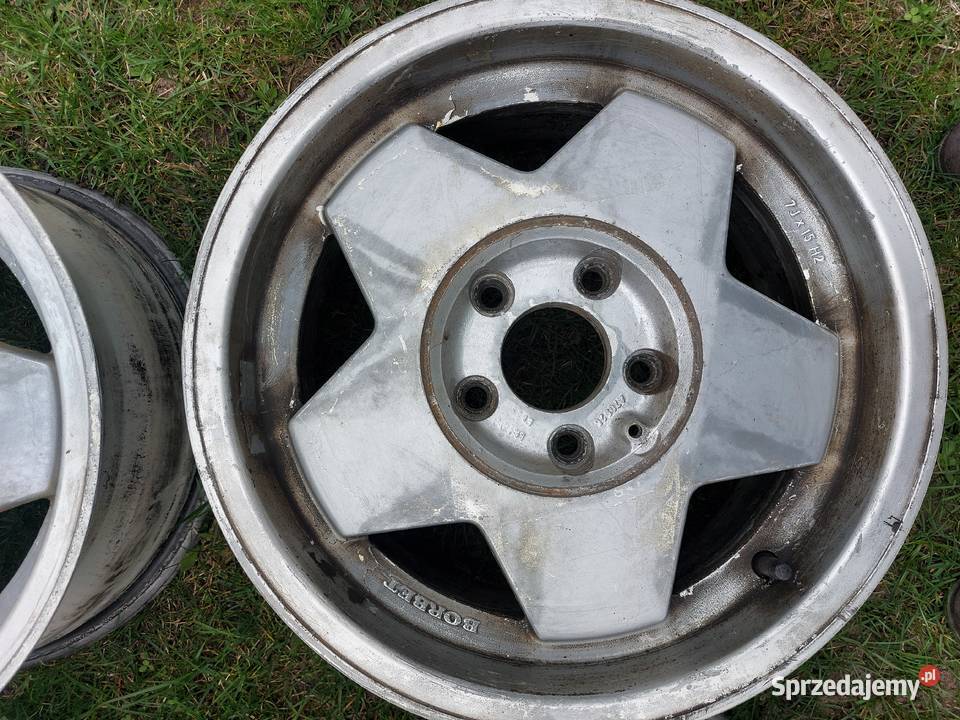 Komplet felg borbet A 15x7j 5x112 komplet sprzedam