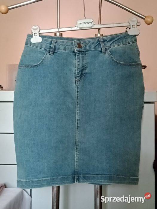 Spódnica jeansowa Bez wzoru Łódź