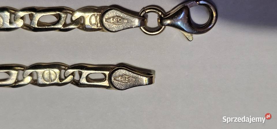 Łańcuszek złoty GUCCI 13 gr 585 pr nie typowy Szprotawa sprzedam