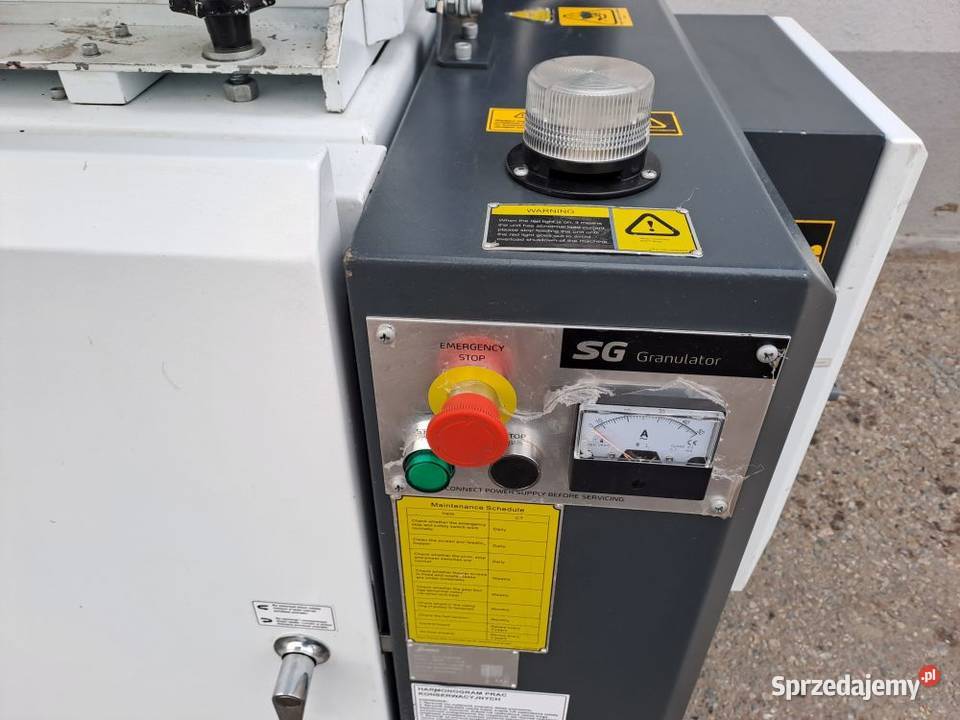 Młyn granulator do tworzyw sztucznych SHINI Stary Sącz