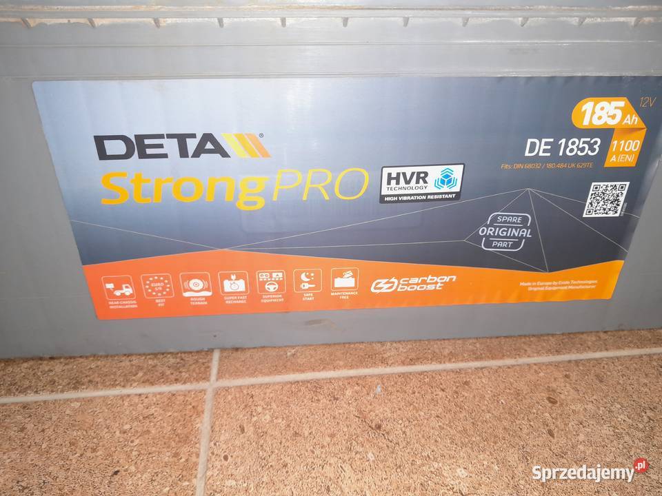 Akumulator Deta strong PRO HVR 1100A Części i osprzęt rolniczy Zadroże