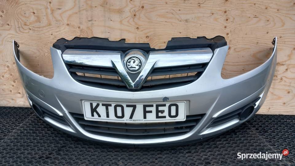 OPEL CORSA D ZDERZAK PRZÓD HALOGEN Z157 Zbierkowo