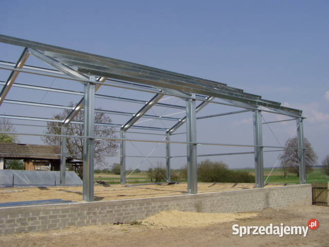 Konstrukcja hali 12 m x 20 m x 4 m Jelenia Góra