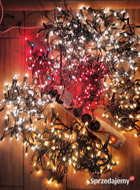 stare lampki choinkowe Bukowno