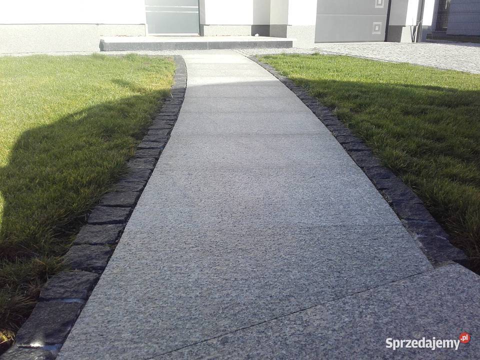 Płyty granitowe nieregularne płomieniowane Pozostałe Szklarska Poręba sprzedam