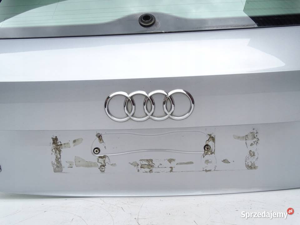 KLAPA TYŁ BAGAŻNIKA Z SZYBĄ LZ7G AUDI A3 8V 3D 3