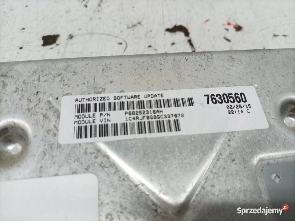 STEROWNIK SILNIKA P68243326AH 36 V6 285 Jeep