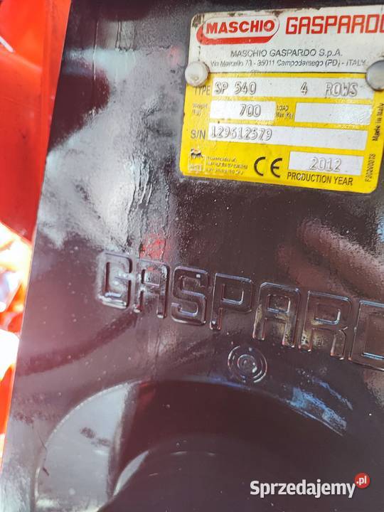 Sprzedam siewnik gaspardo na gospodarstwie