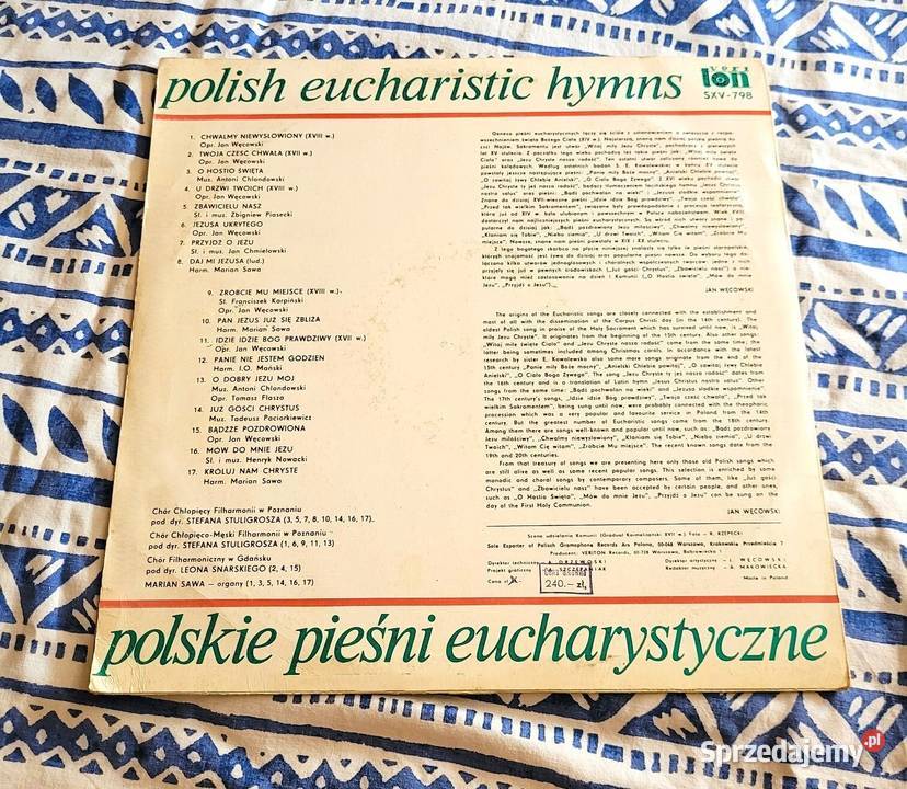 Chór Gregoriański dwie płyty Chełmno