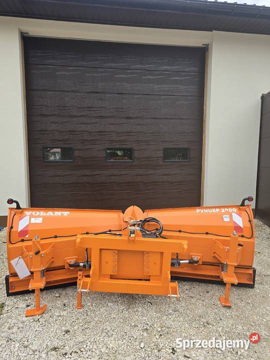 Pług do śniegu Volant składany eurotuz nowy 25m nieuszkodzony Wisła sprzedam